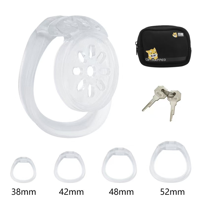 Flat CB 6.0 Cock Cage Chastitycage.cc