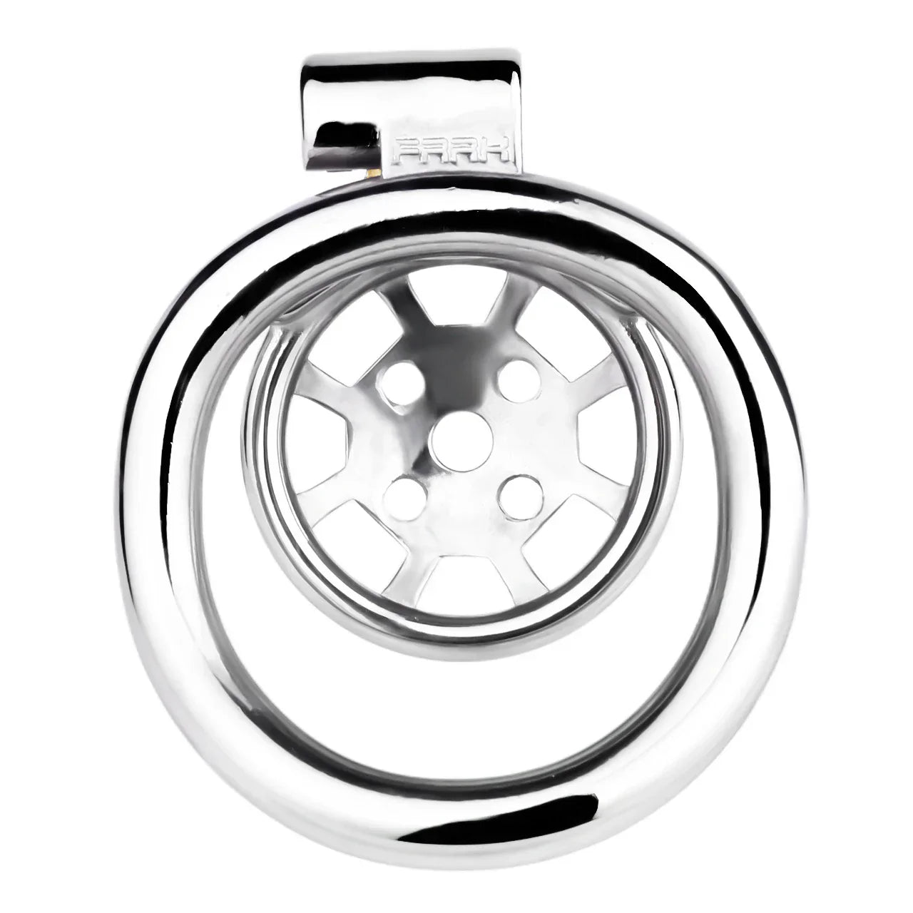 Flat Cock Cage With Spikes Removable