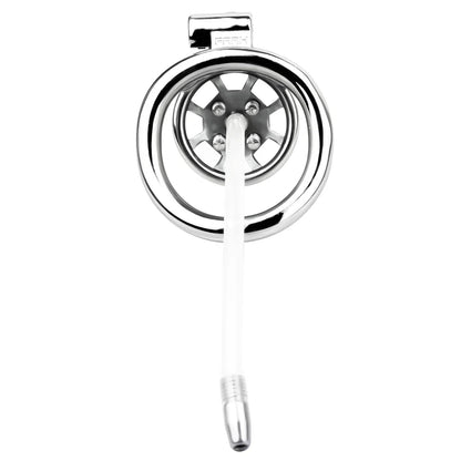 Flat Cock Cage With Spikes Removable Chastitycage.cc