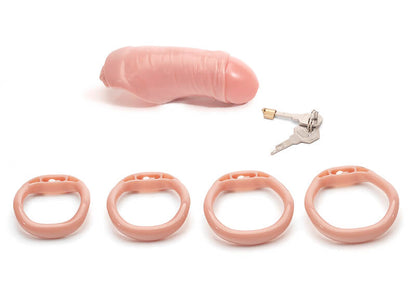 Flesh-Toned Camouflage Chastity Device Chastitycage.cc