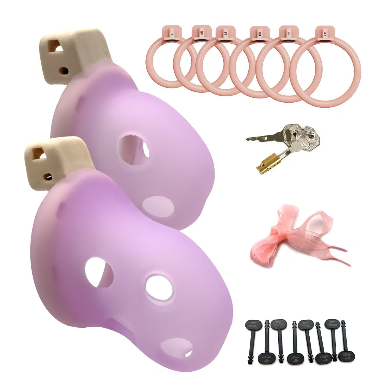Fresh Soft Rubber Chastity Cage Chastitycage.cc