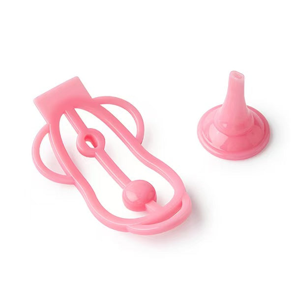 Fufu Clip Chastity Cage With Pee Guard Chastitycage.cc