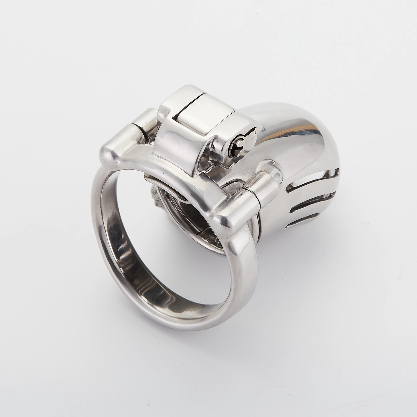 Full Steel Custom Chastity Cage With PA T13 Chastitycage.cc