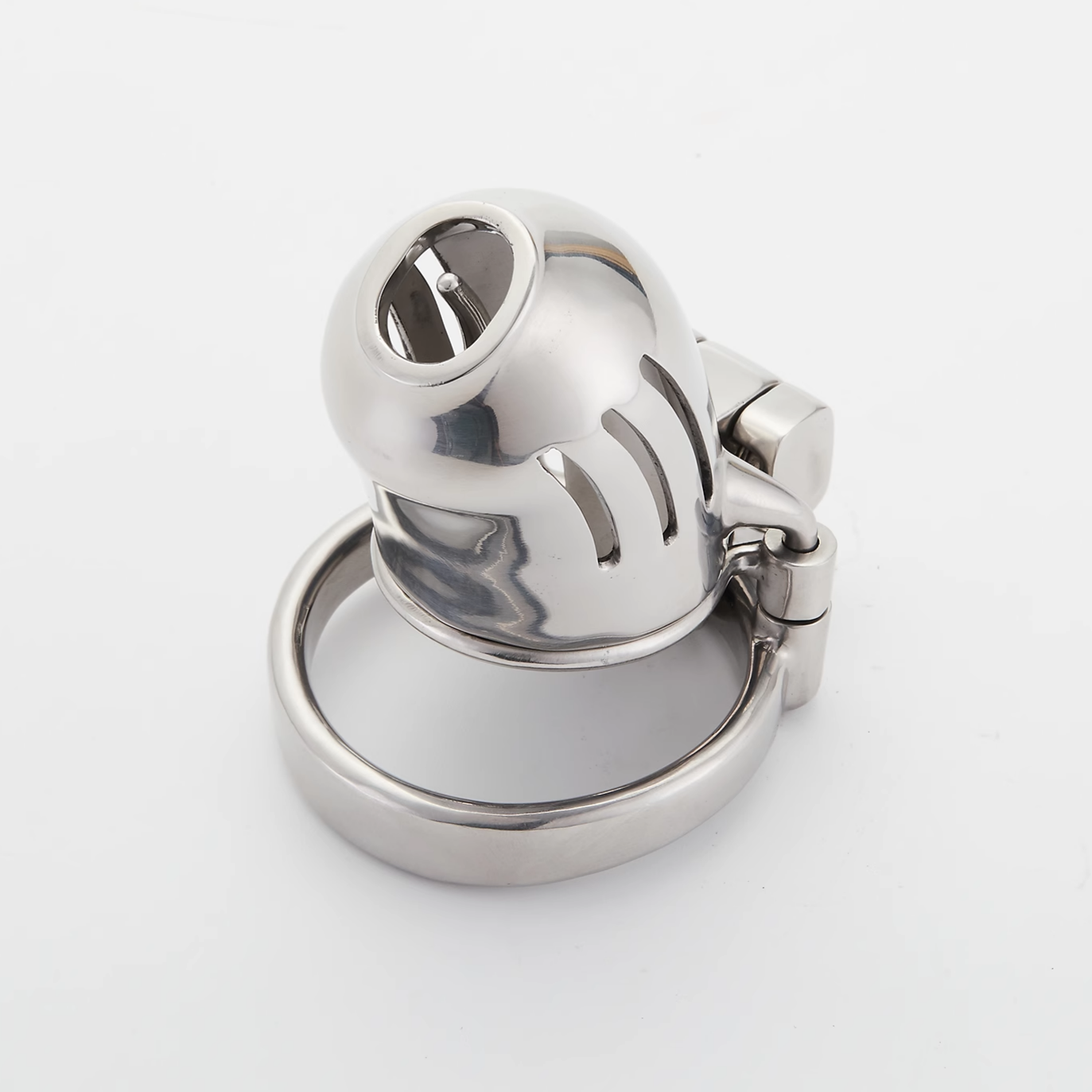 Full Steel Custom Chastity Cage With PA T13 Chastitycage.cc