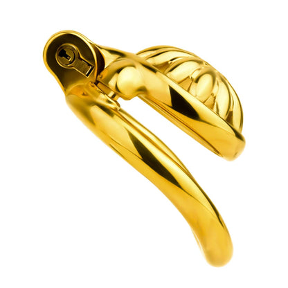 Golden Sunflower Chastity Cage Chastitycage.cc
