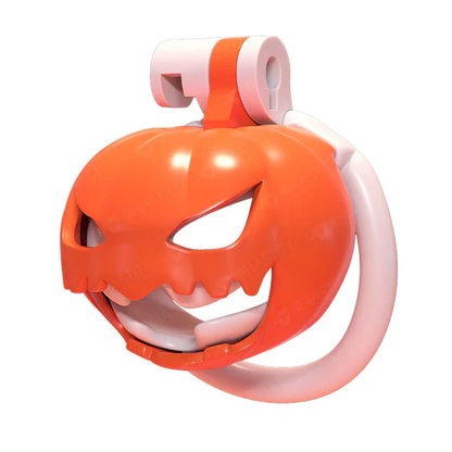 Halloween Pumpkin Chastity Cage Chastitycage.cc