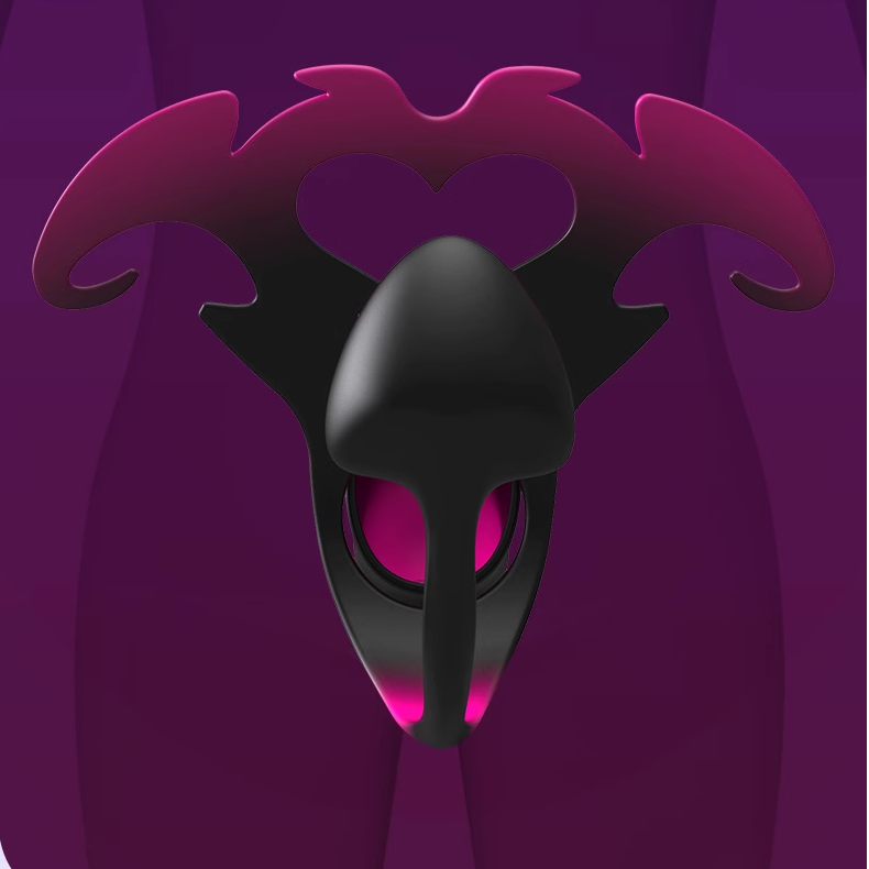 Heart of the Devil With Plug Chastitycage.cc