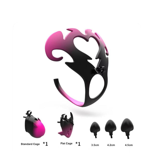Heart of the Devil With Plug Chastitycage.cc
