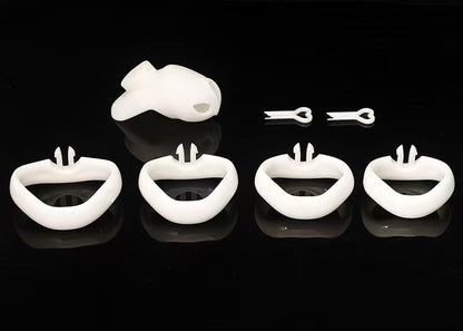 HT V6 Male Chastity Cage flatchastity