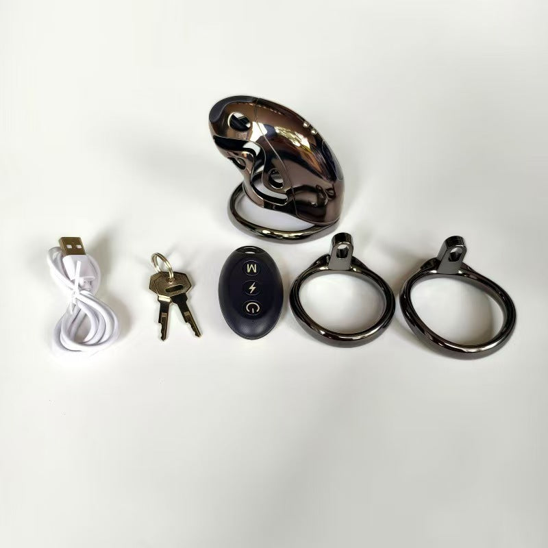 Hundred Beasts Electric Remote Control Chastity Cage Chastitycage.cc