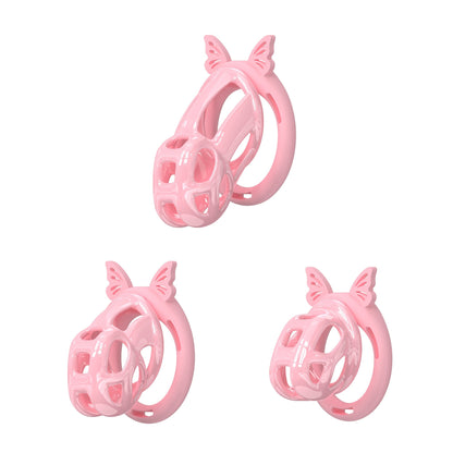 Invisible Cobra Chastity Cage With Silicone Ring Chastitycage.cc