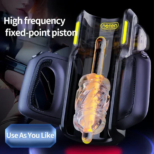 Leten THRUSTING-PRO Male Masturbator Chastitycage.cc
