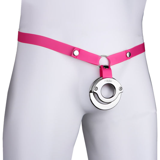 Lockable Stainless Steel Ring Chastitycage.cc