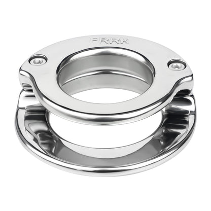 Lockable Stainless Steel Ring Chastitycage.cc