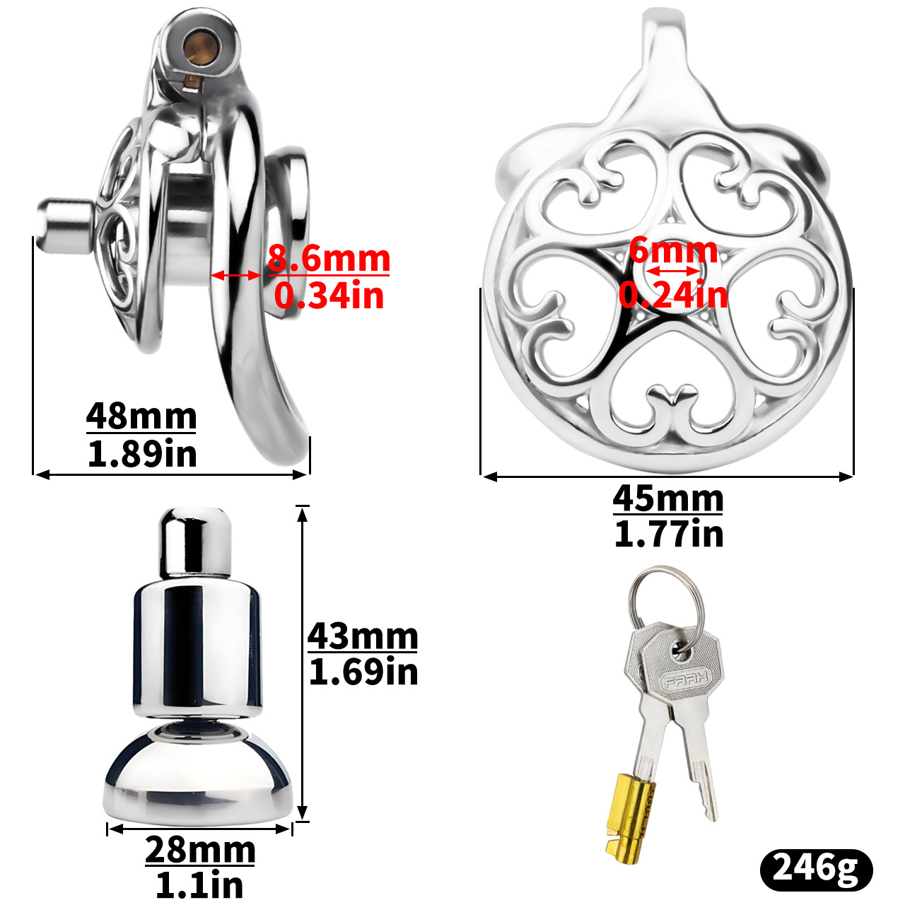 Locked In Love Chastity Cage Chastitycage.cc