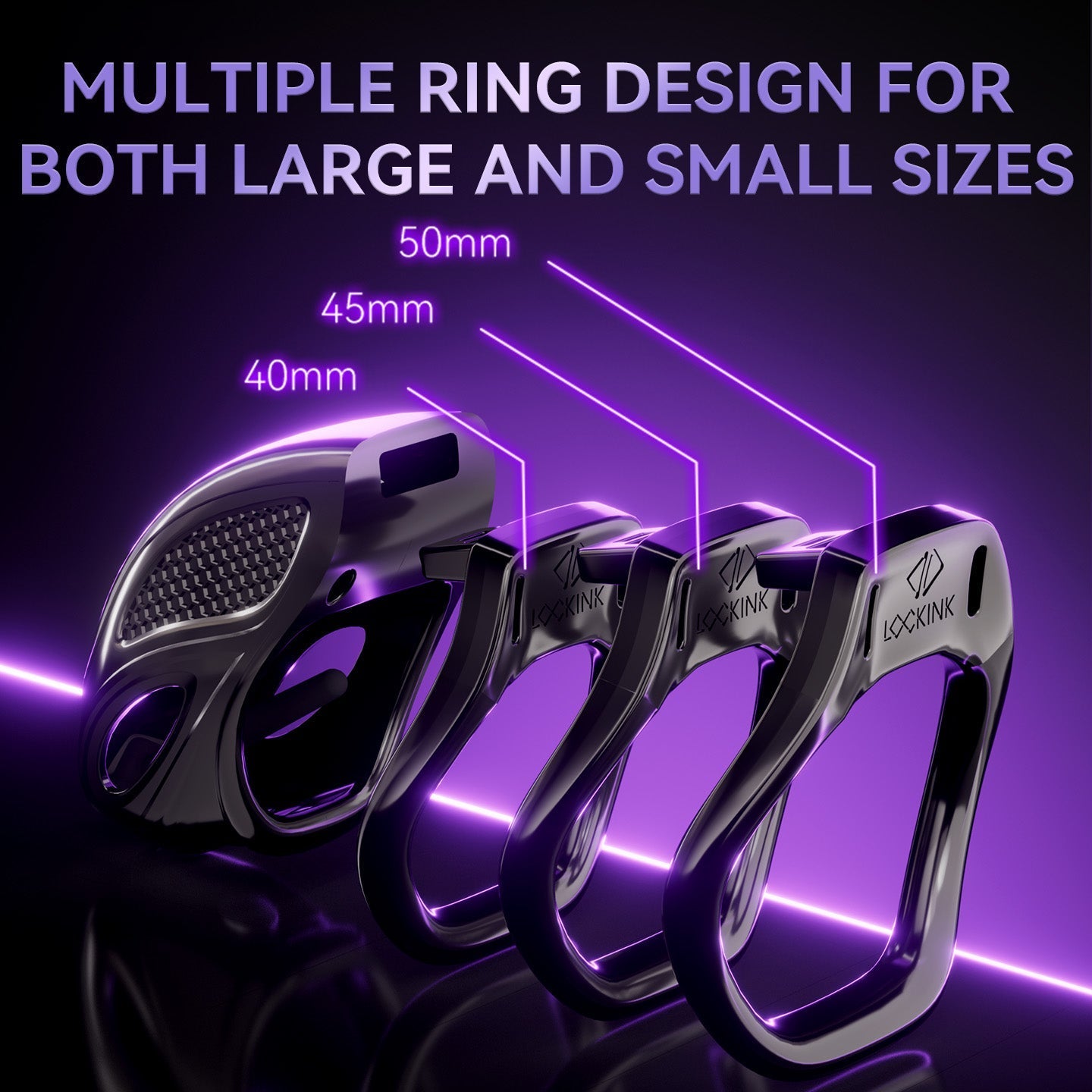 Lockink Bee Sting Chastity Lock Smart APP-Controlled Chastitycage.cc