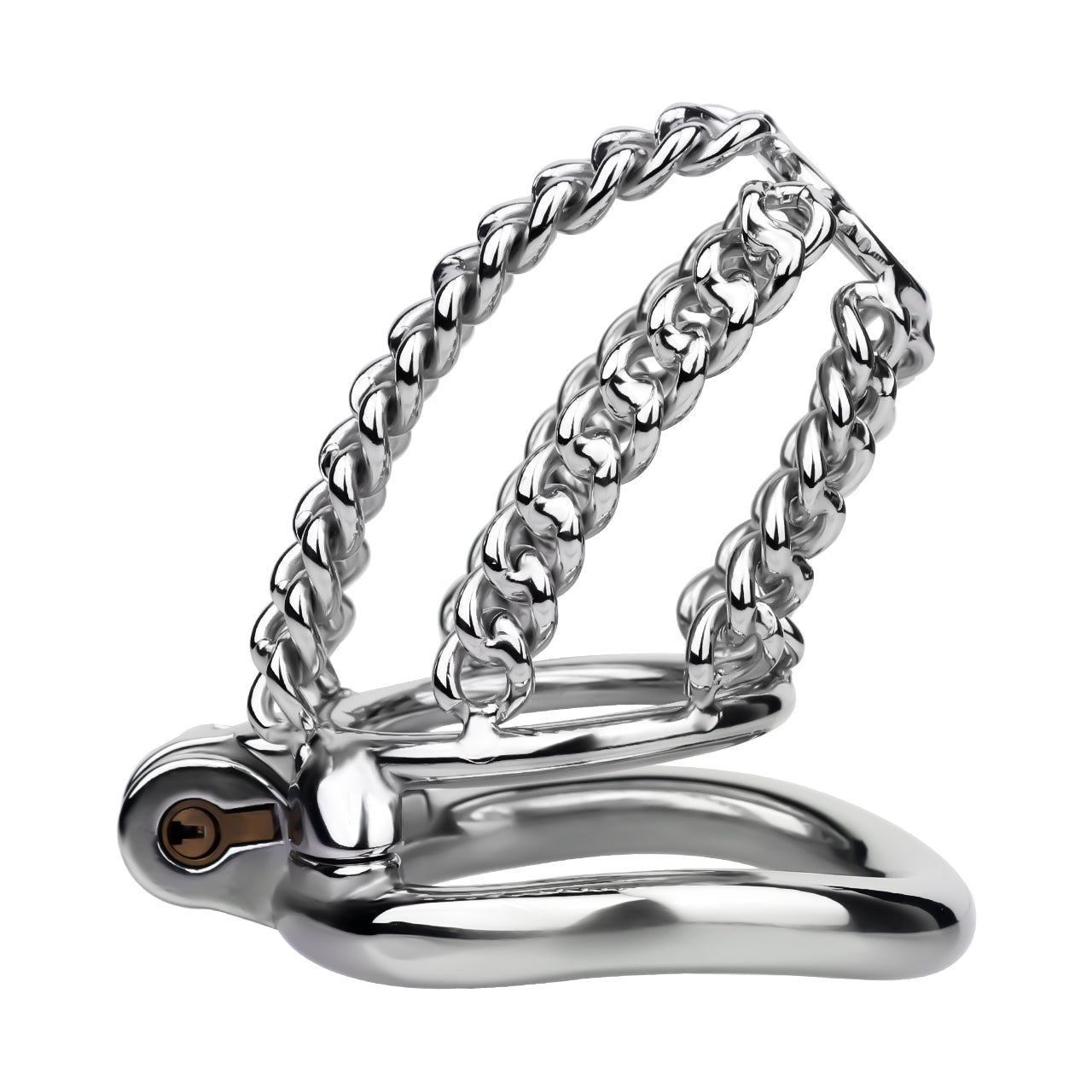 Locktober Chainmail Steel Chastity Lock Chastitycage.cc