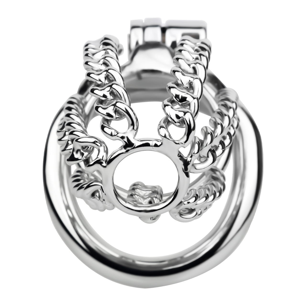 Locktober Chainmail Steel Chastity Lock Chastitycage.cc