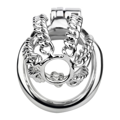 Locktober Chainmail Steel Chastity Lock Chastitycage.cc