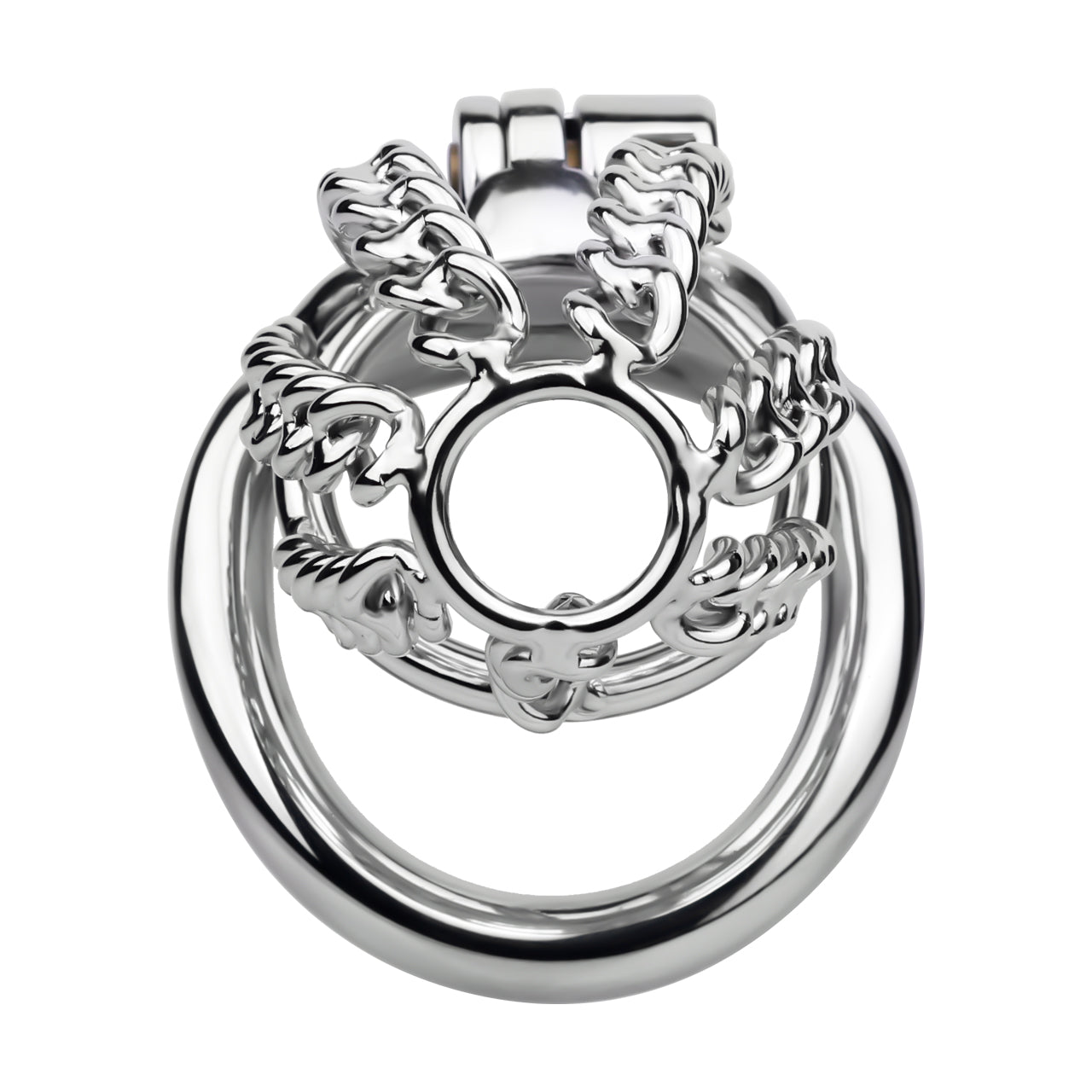 Locktober Chainmail Steel Chastity Lock Chastitycage.cc