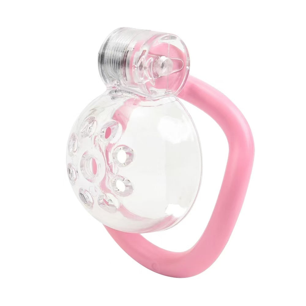 Male Chastity Cage With Clear Cage Chastitycage.cc