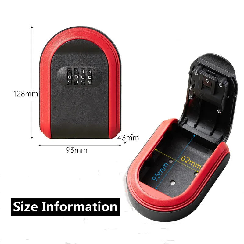 Mechanical Combination Chastity Key Box Chastitycage.cc