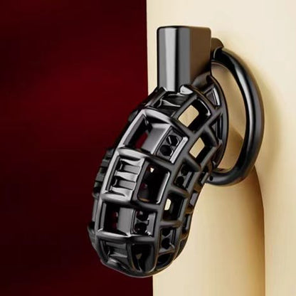 Mesh Hollow ABS Chastity Cage Chastitycage.cc