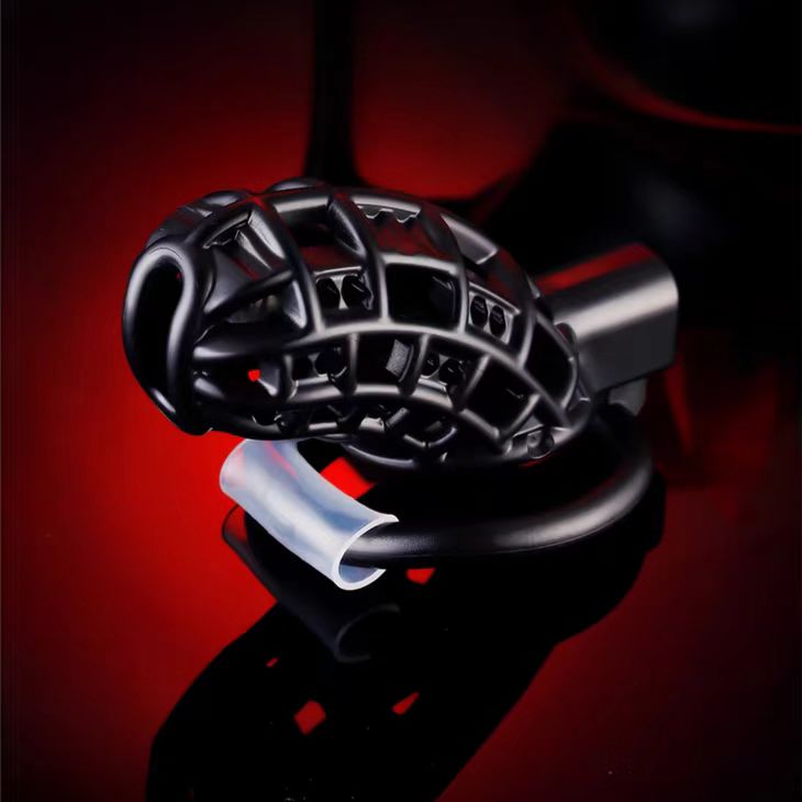 Mesh Hollow ABS Chastity Cage Chastitycage.cc