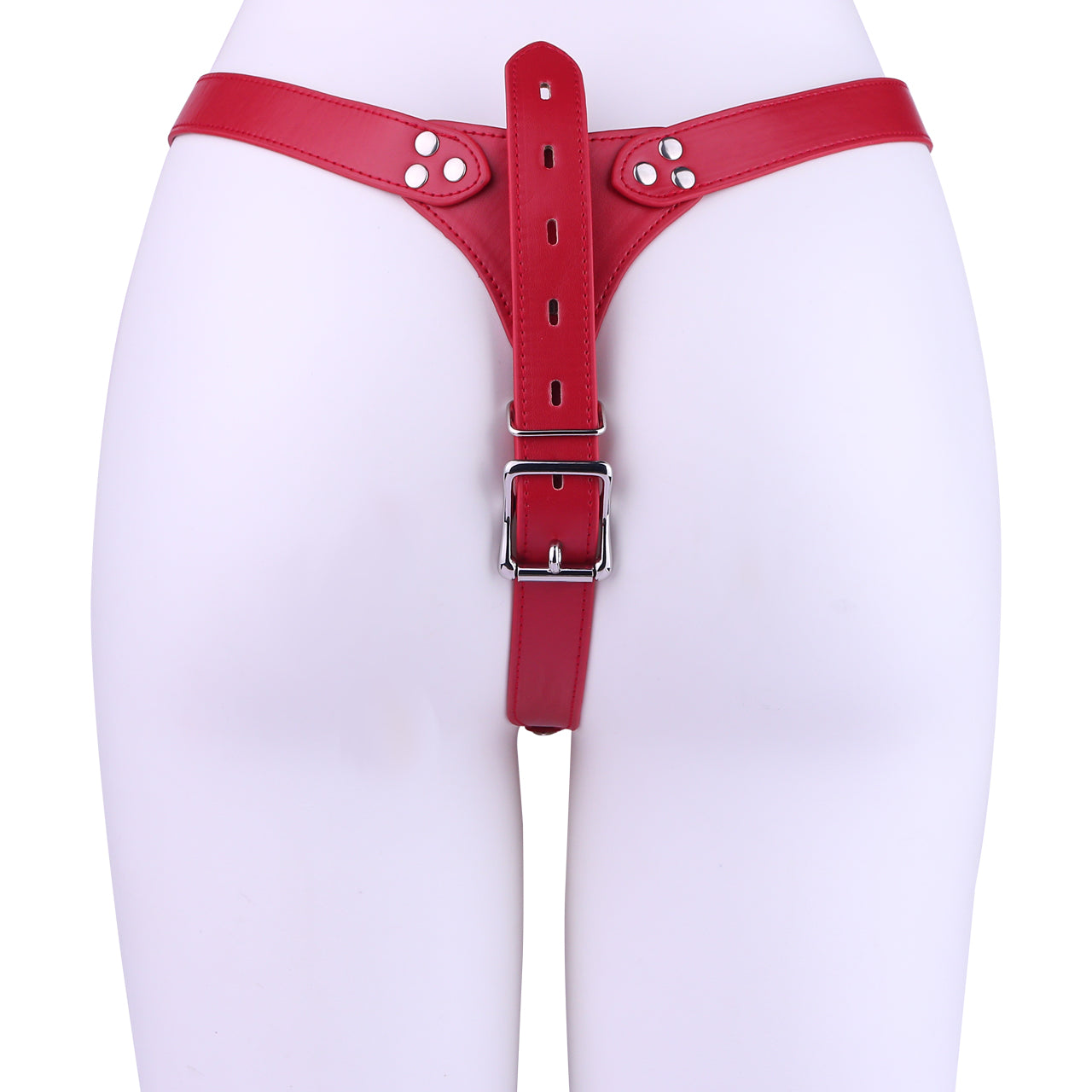 Metal Shell Shaped Chastity Belt Invisible Chastitycage.cc