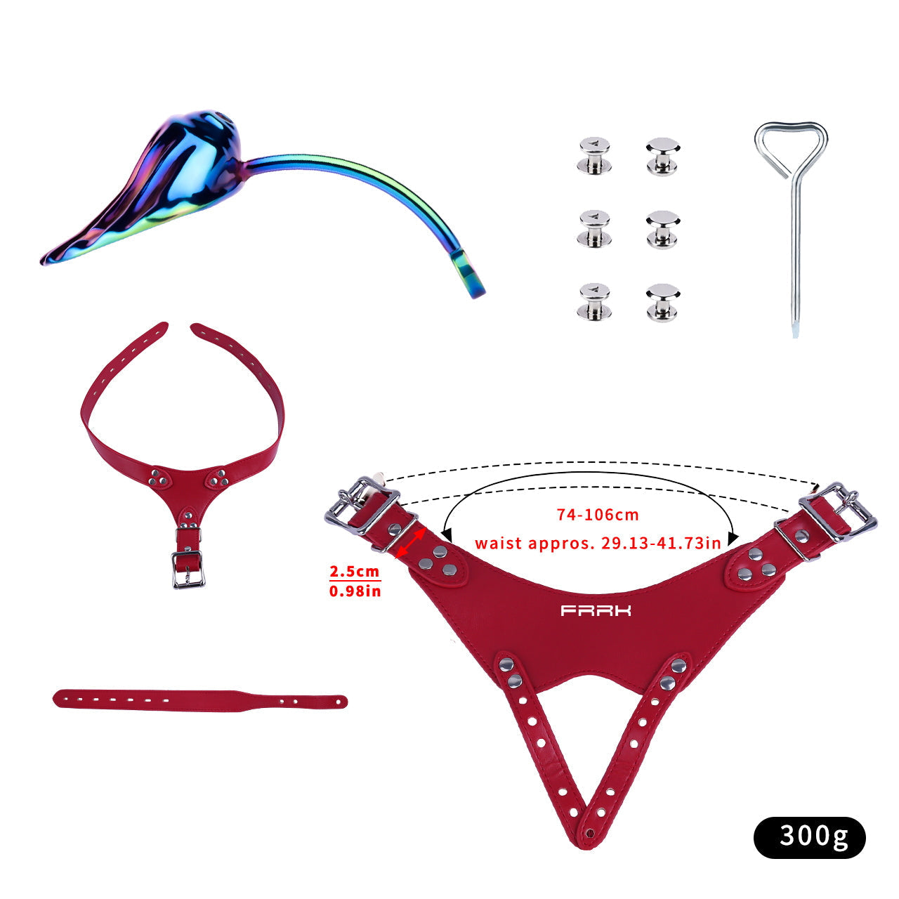 Metal Shell Shaped Chastity Belt Invisible Chastitycage.cc
