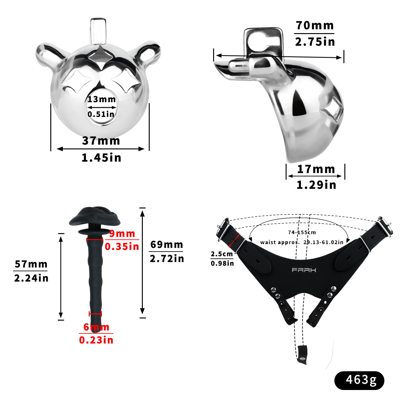 Meteor Chastity Lock Chastitycage.cc