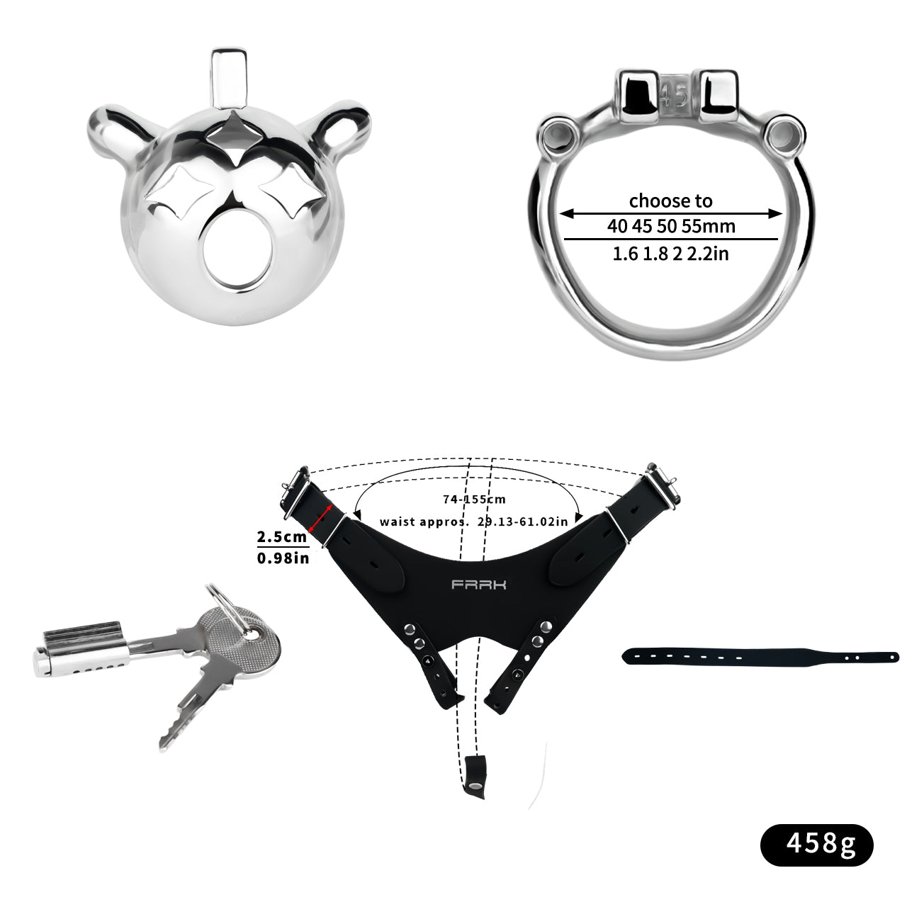 Meteor Chastity Lock Chastitycage.cc
