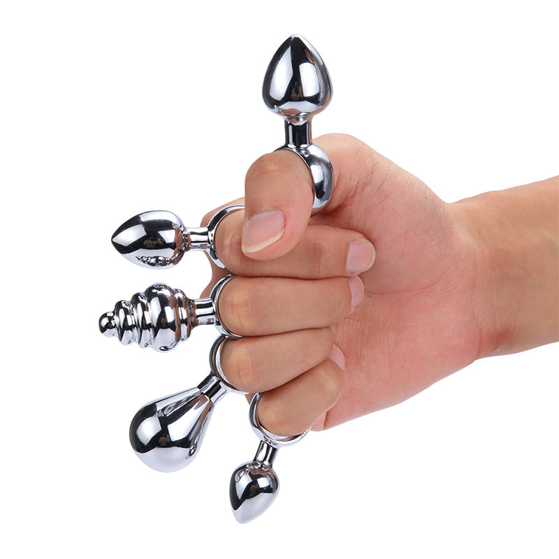 Steel Mini Butt Plug Chastitycage.cc