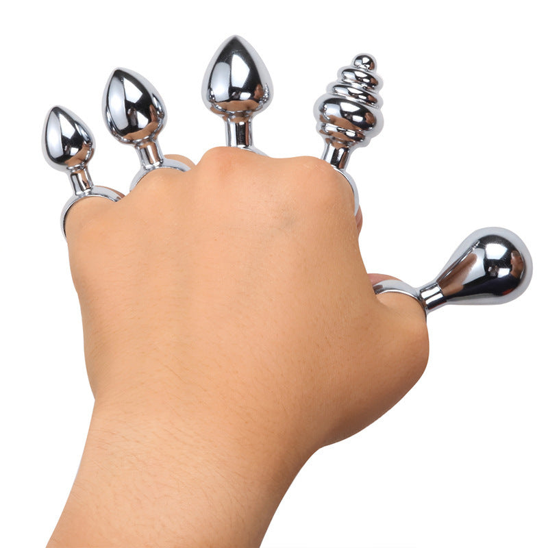 Steel Mini Butt Plug Chastitycage.cc