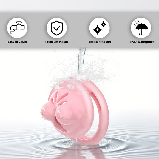Mini Soft Silicone Chest Cock Cage Chastitycage.cc