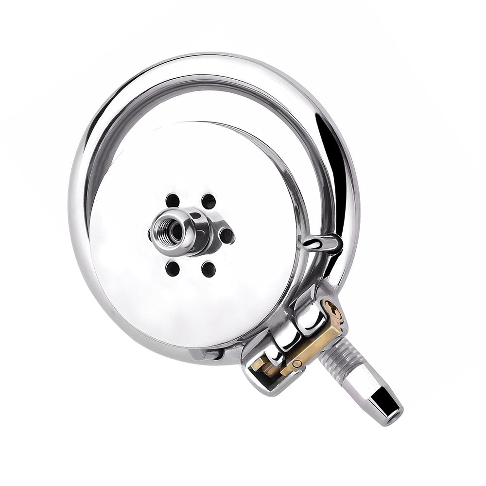 Negative Chastity Device & Detachable Dildo and  Urethral Chastitycage.cc