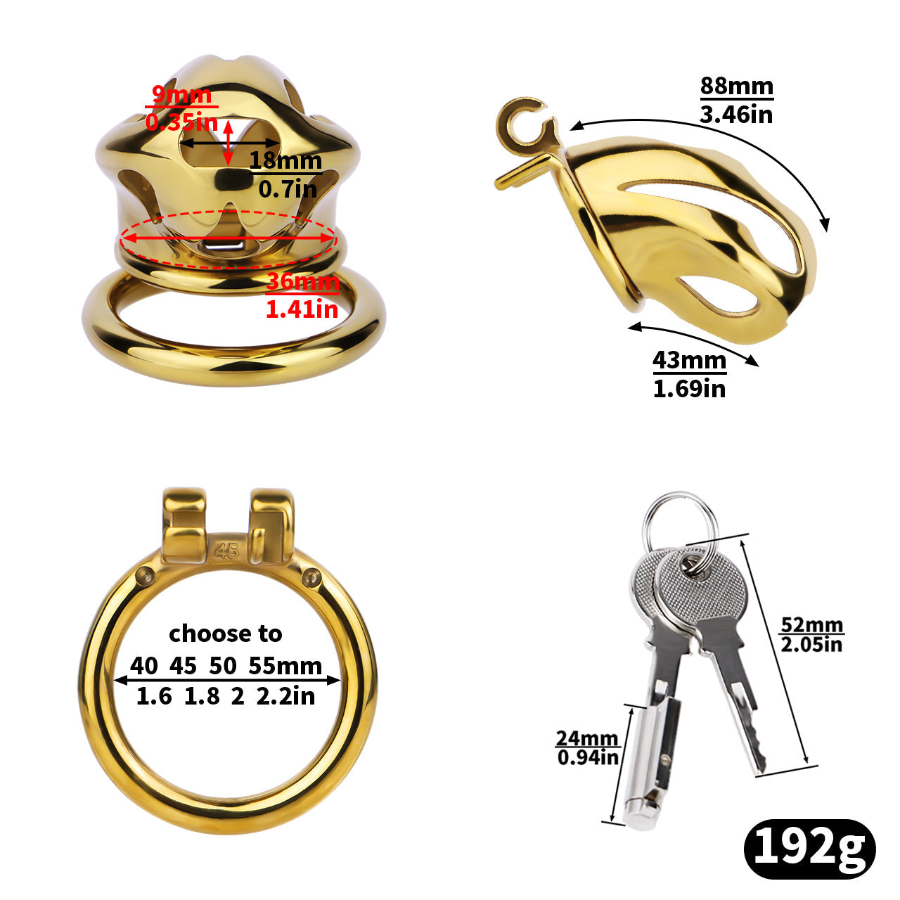 New Cobra Cage Series Chastitycage.cc