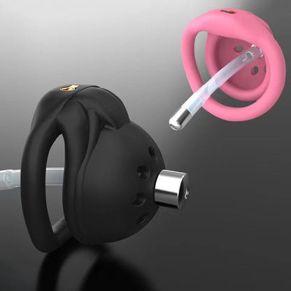 New Embedded Pot Lid Chastity Cage Chastitycage.cc