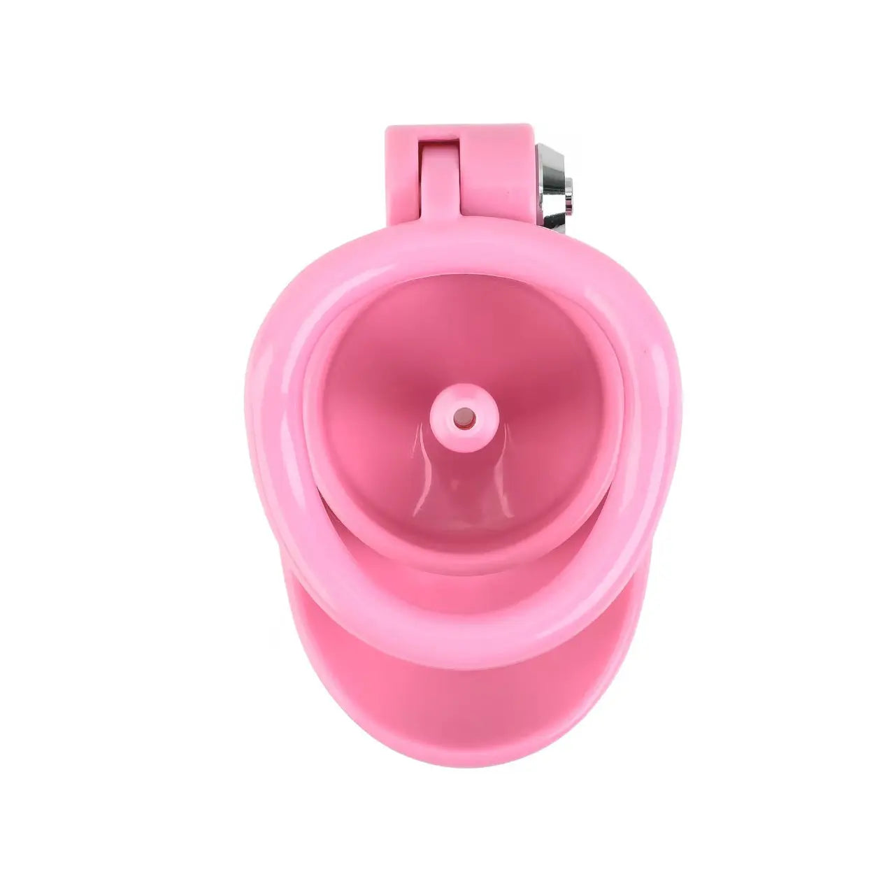 One-click Pink Pussy Chastity Cage Chastitycage.cc