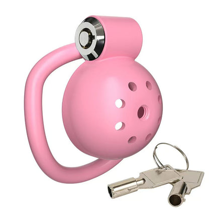 One-Click Unlocking Bell Cock Cage Chastitycage.cc