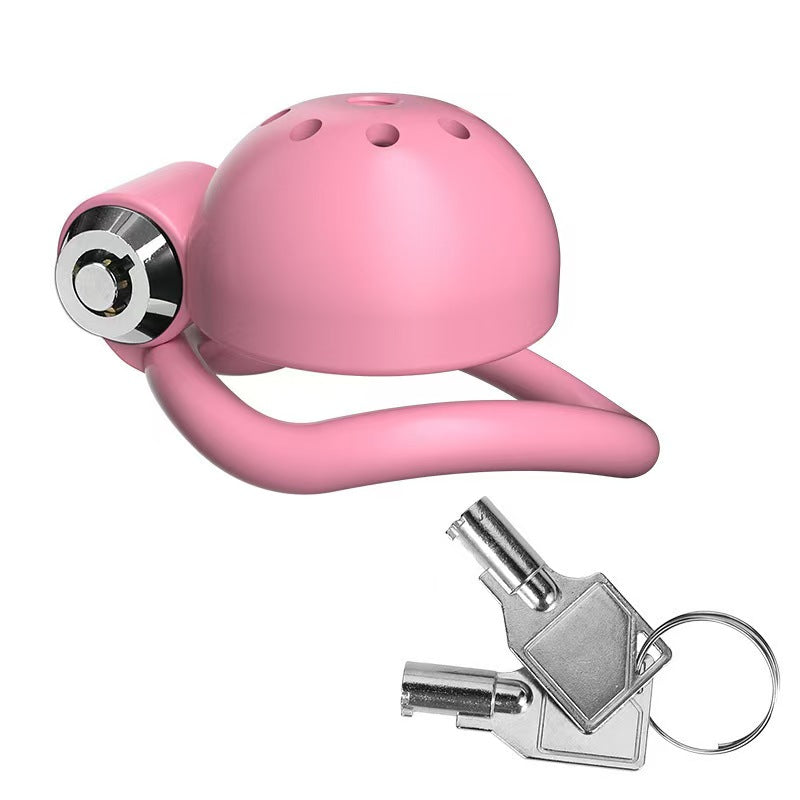 One-Click Unlocking Bell Cock Cage Chastitycage.cc