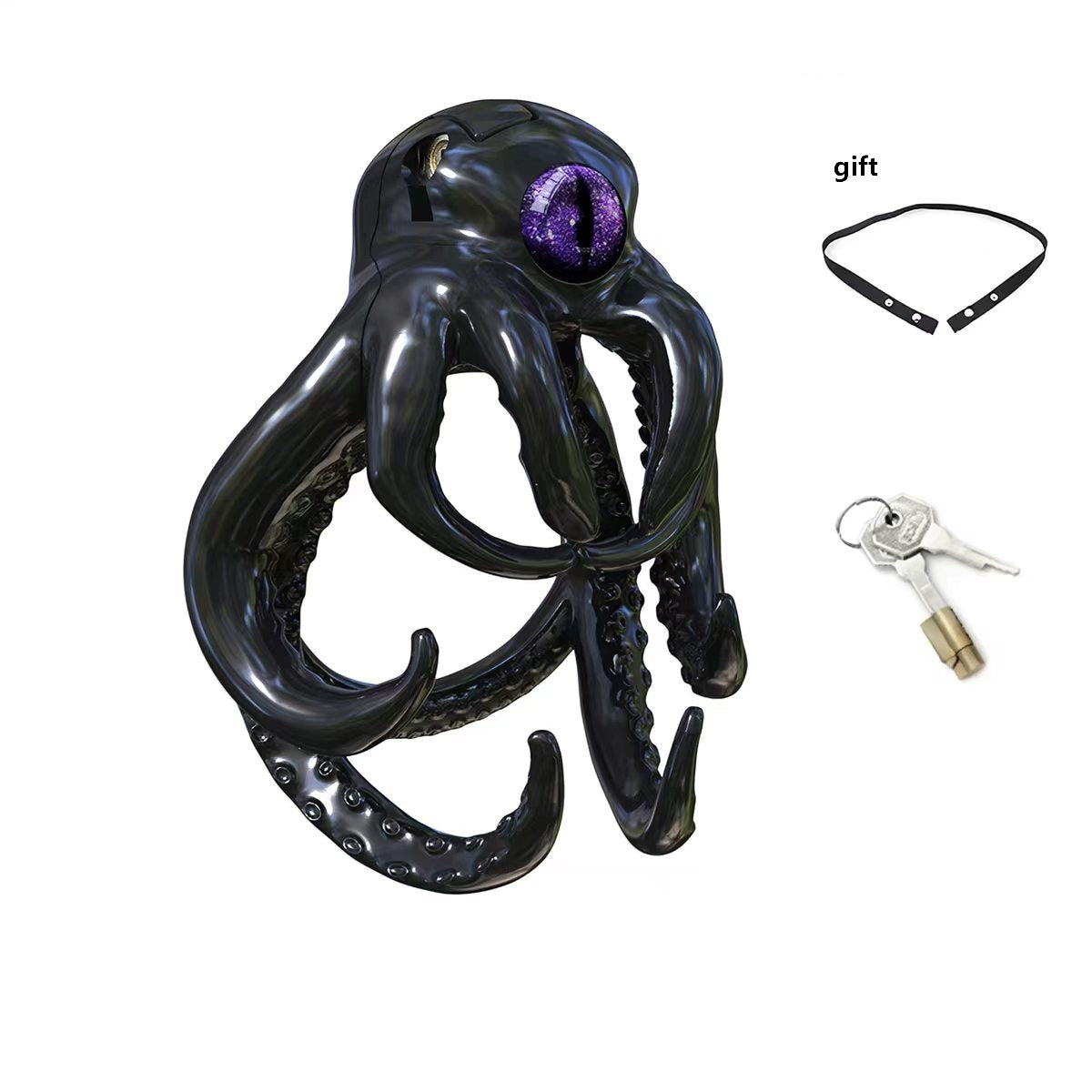 One-Eyed Octopus Chastity Cage Chastitycage.cc