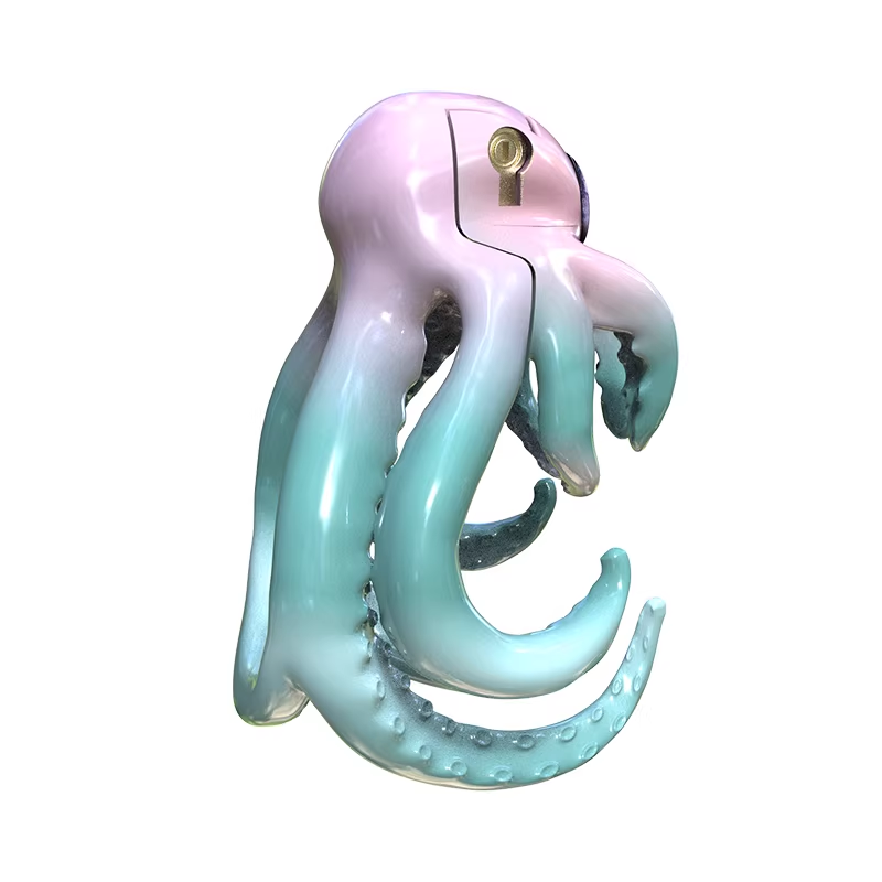 One-Eyed Octopus Chastity Cage Chastitycage.cc