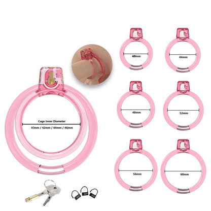 Open Breathable Cock Cage Chastitycage.cc
