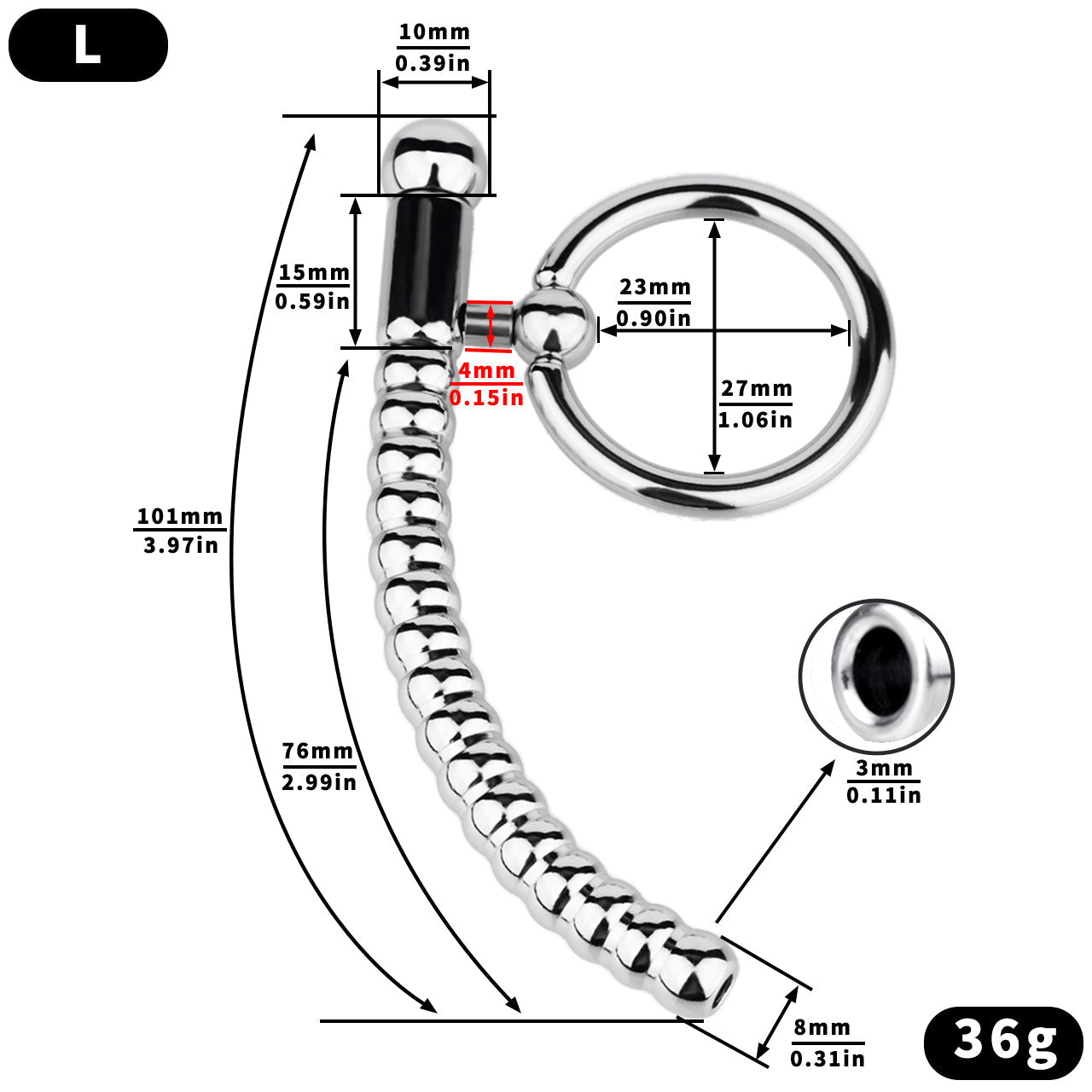 PA Penis Plug Chastitycage.cc