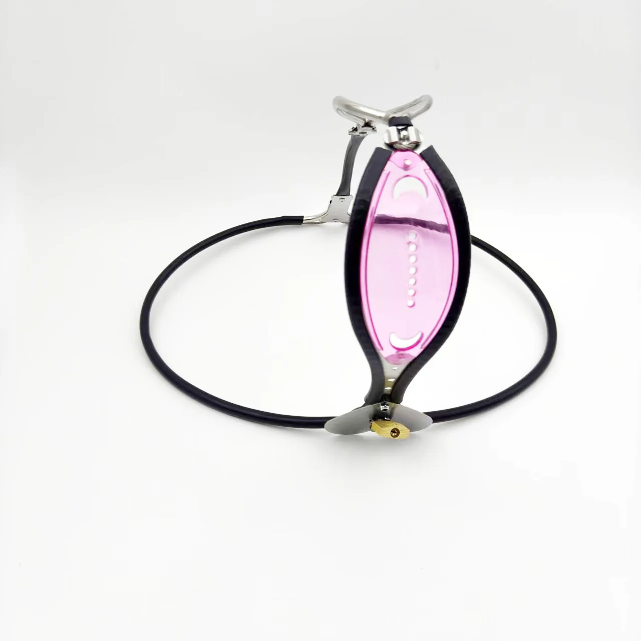 Pink Of Love - Heart Invisible Belt Adjustable Chastitycage.cc