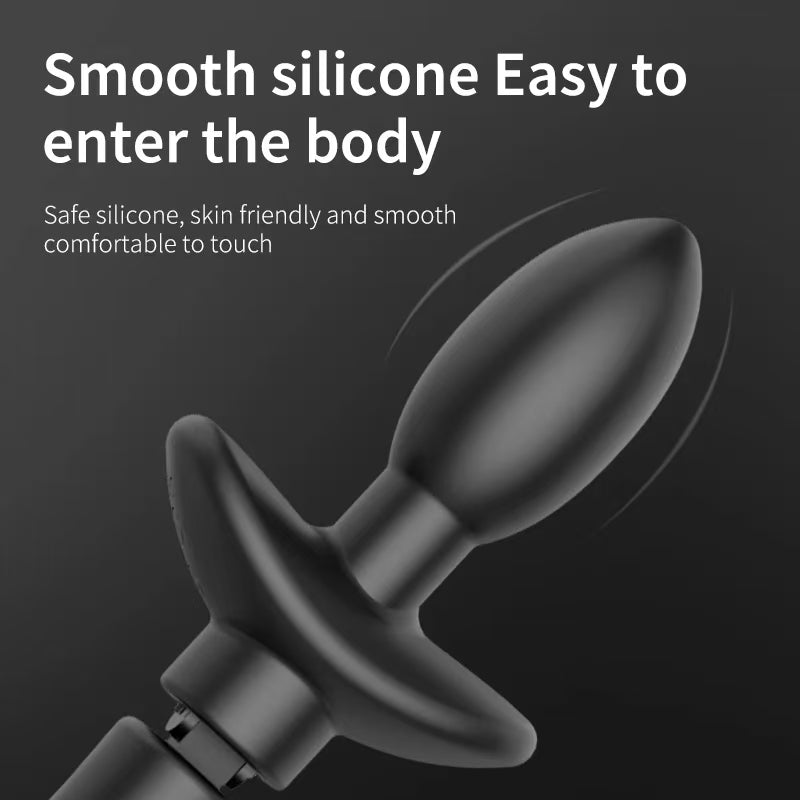 Shake Tail Shock Butt Plug App Controlled Remotely Chastitycage.cc