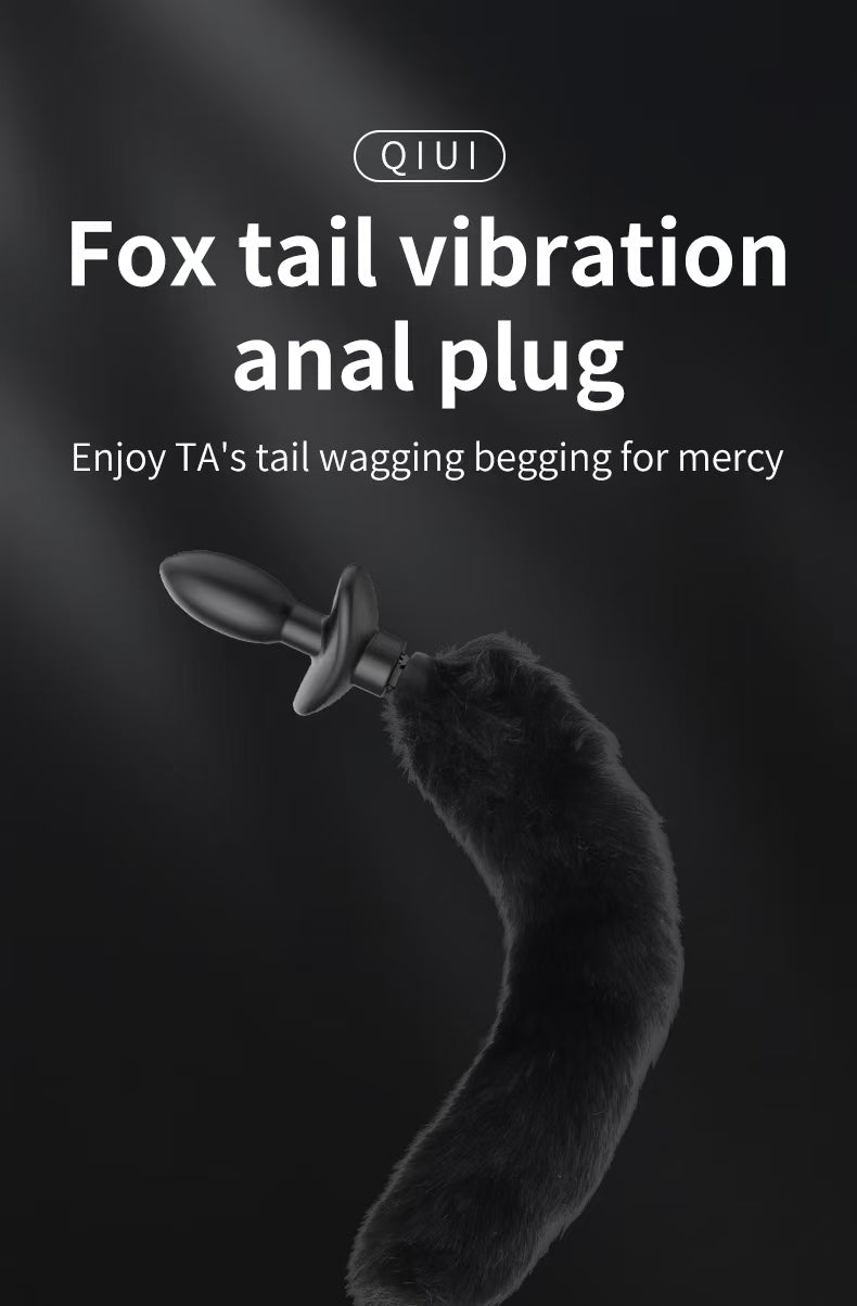 Shake Tail Shock Butt Plug App Controlled Remotely Chastitycage.cc