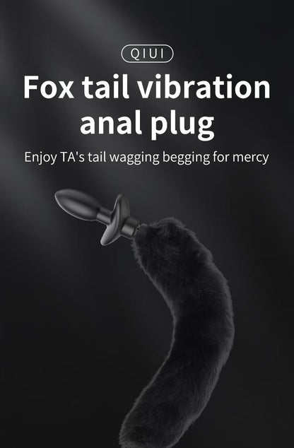 Shake Tail Shock Butt Plug App Controlled Remotely Chastitycage.cc
