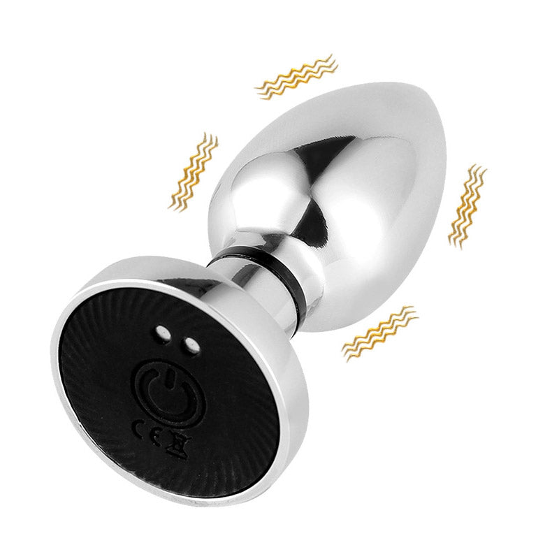 Remote Control Butt Plug  Electric Shock & Vibration Chastitycage.cc